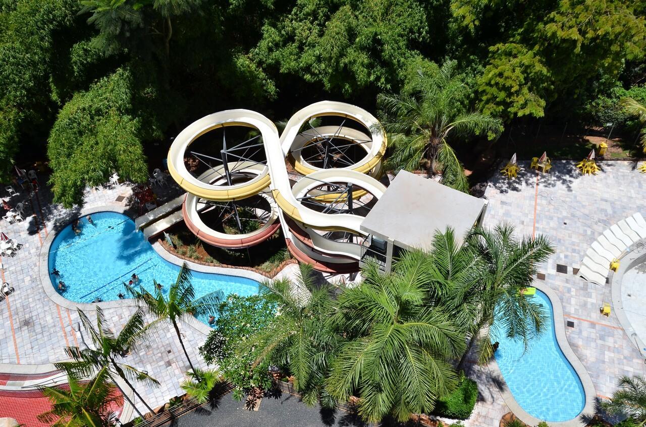 Apartamento Golden Dolphin Grand Caldas Novas Kültér fotó