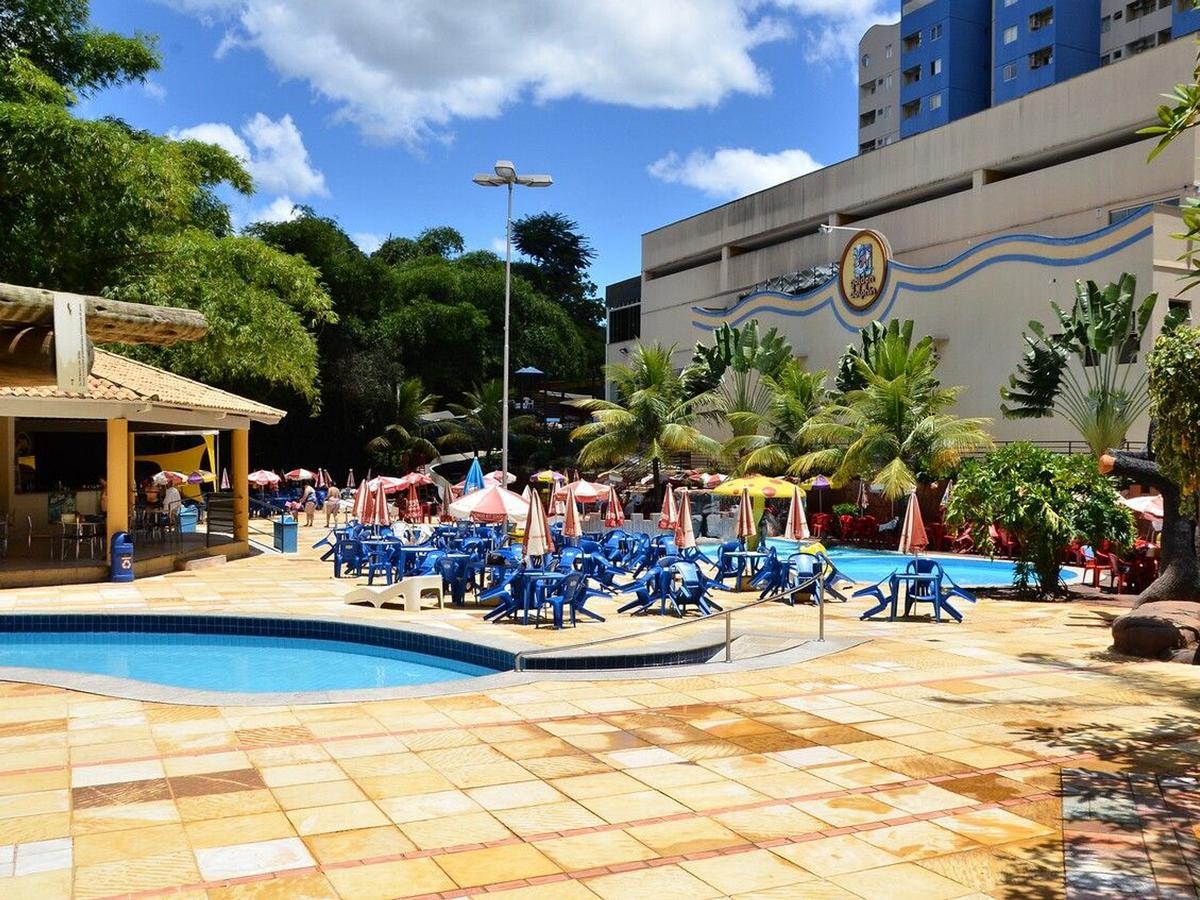 Apartamento Golden Dolphin Grand Caldas Novas Kültér fotó