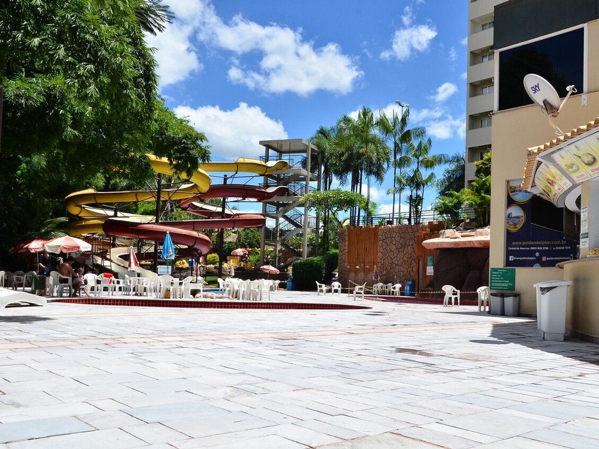 Apartamento Golden Dolphin Grand Caldas Novas Kültér fotó